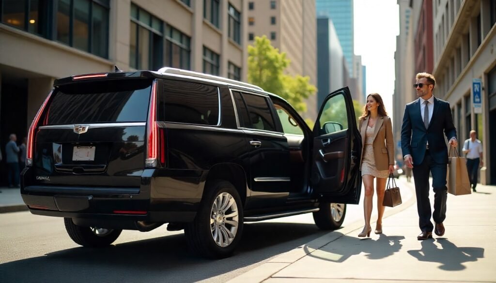 Corporate limo service