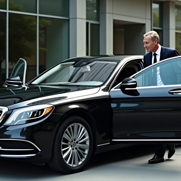 Chauffeur service with luxury vehicles